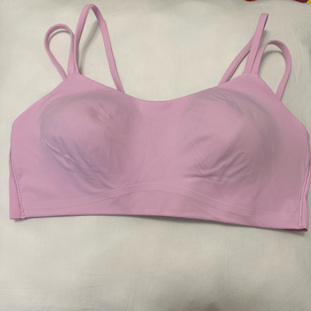 Pink Like a Cloud Lululemon sports bra